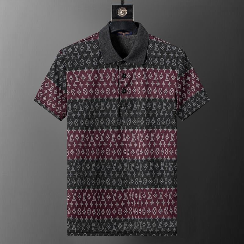 Louis Vuitton POLO shirts men-LV61819A